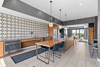Sky lounge with rooftop deck
